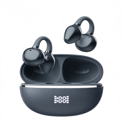 Cross-border hot-selling GQ-13 ear clip Bluetooth headset noise reduction low delay lossless sound quality not in the ear with earrings drill