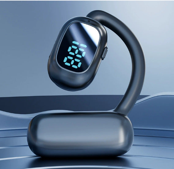 Hanging ear wireless bluetooth headset not in ear hanging open unilateral long-term wear pain-free sports long battery life