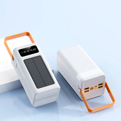 3C certified 120w fast charging power bank 50000 mAh large capacity self-contained cable mobile power supply powerbank