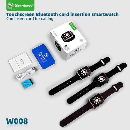 Cross-border explosion W008 smart 2G card watch 1.44 screen smart watch W007 spot wholesale