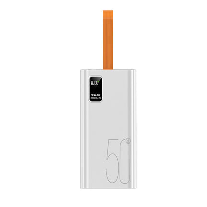 Cross-border large-capacity 50,000 mAh power bank multi-U port 22.5W fast charging 50000 outdoor digital display mobile power supply