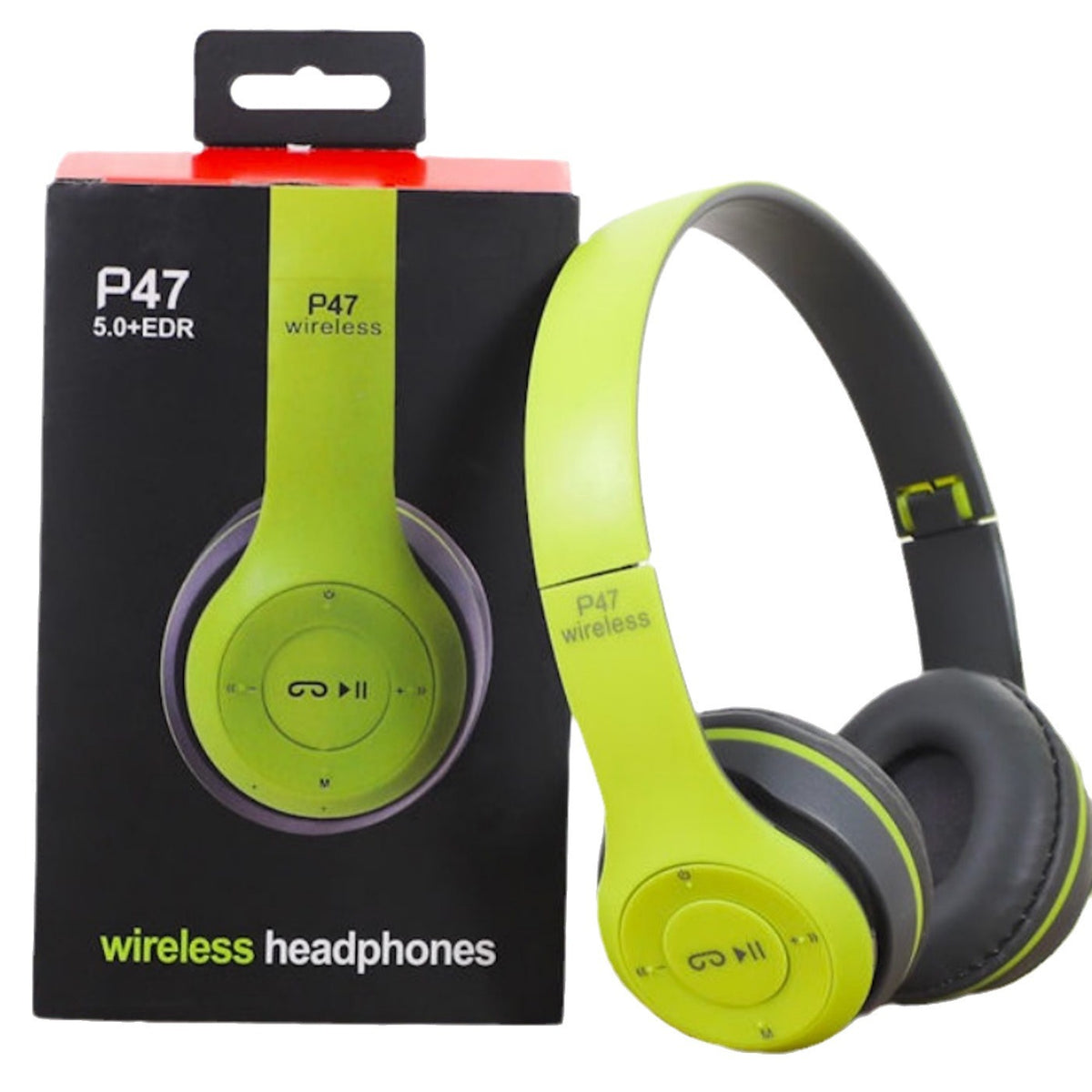 Factory Wholesale Headset P47 Bluetooth Headset Headset Foldable Heavy Bass Foreign Trade Gifts Wireless Sports