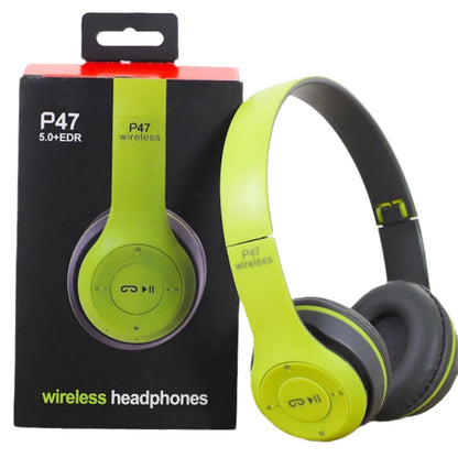 Factory Wholesale Headset P47 Bluetooth Headset Headset Foldable Heavy Bass Foreign Trade Gifts Wireless Sports