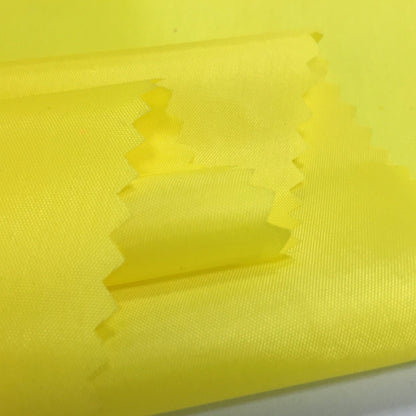 Spring thin pu transparent coating waterproof fabric polyester taffeta kite shower curtain umbrella cloth rainproof silk fabric