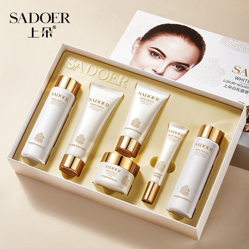 Upper White Truffle Rejuvenating Extract Six-piece Set, Hydrating, Moisturizing, Brightening and Firming Set, Skin Care Product Set Wholesale