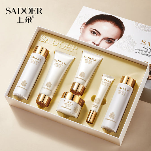 Upper White Truffle Rejuvenating Extract Six-piece Set, Hydrating, Moisturizing, Brightening and Firming Set, Skin Care Product Set Wholesale