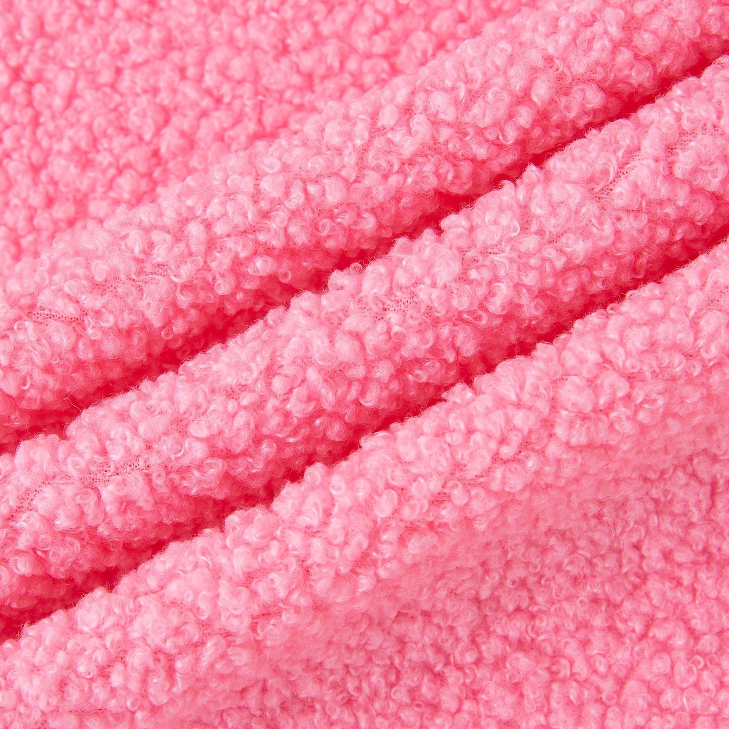 Spot thickened teddy fleece small particle circle fleece sofa throw pillow toy fabric, teddy fleece fabric