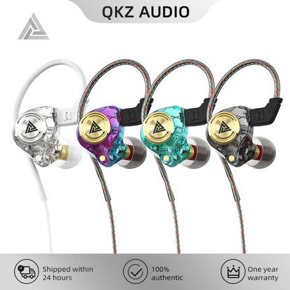 QKZ AK3 FiLe Wired Headphones In-ear Stereo Wired Headphones Headphones Mobile Phone Wired Headphones Earplugs