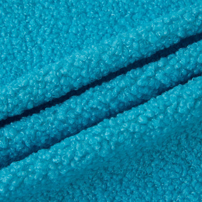 Spot thickened teddy fleece small particle circle fleece sofa throw pillow toy fabric, teddy fleece fabric