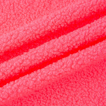 Spot thickened teddy fleece small particle circle fleece sofa throw pillow toy fabric, teddy fleece fabric
