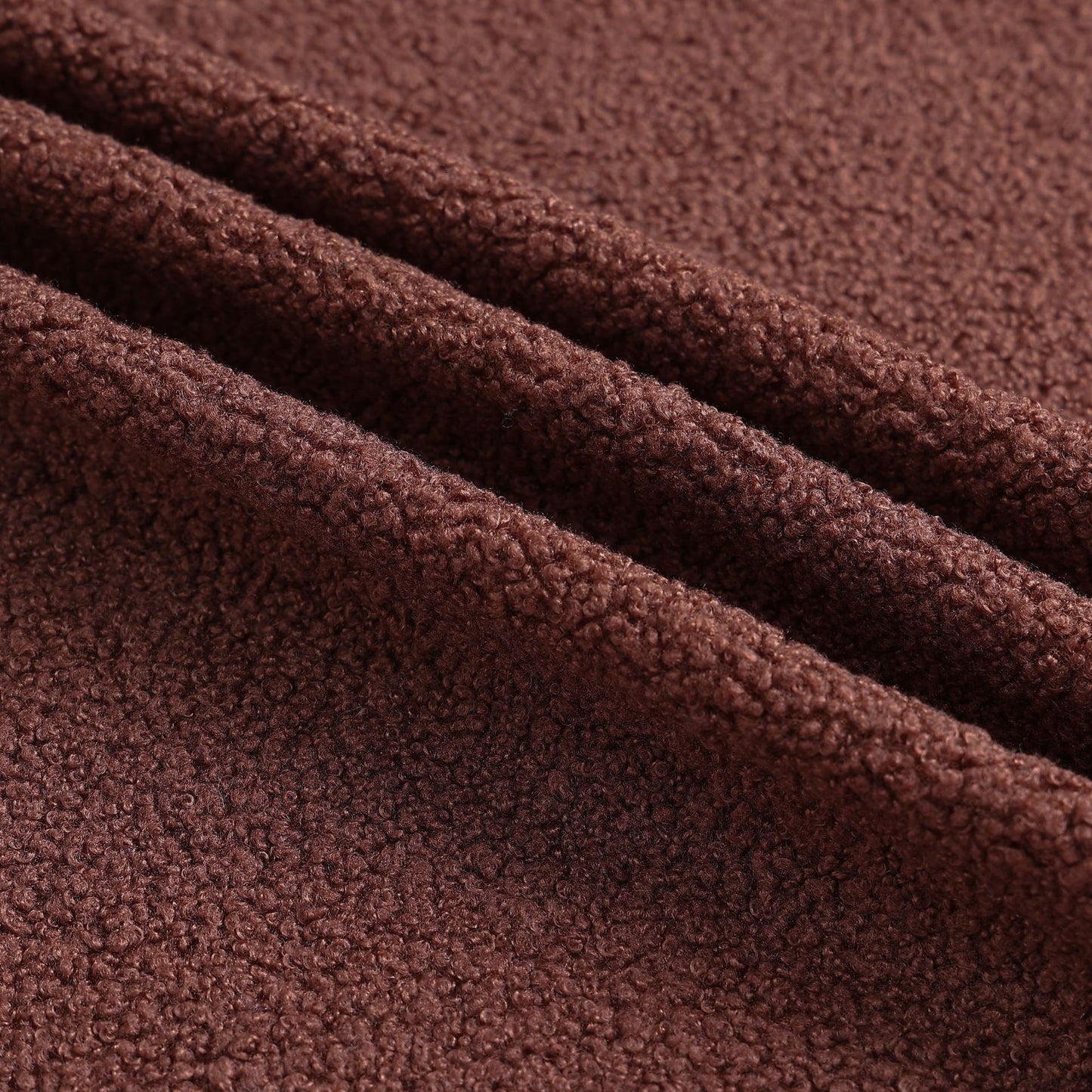 Spot thickened teddy fleece small particle circle fleece sofa throw pillow toy fabric, teddy fleece fabric