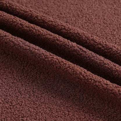 Spot thickened teddy fleece small particle circle fleece sofa throw pillow toy fabric, teddy fleece fabric