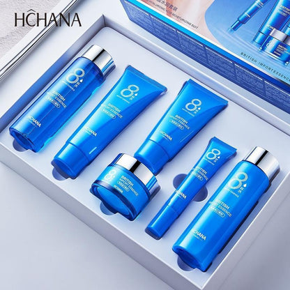 Douyin skin care set Internet celebrity with the same moisturizing skin care kit skin rejuvenation lyophilized powder skin care products manufacturers wholesale