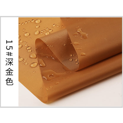 Pu waterproof fabric dyeing printing coating umbrella tent polyester fabric 210T polyester tafrib waterproof fabric
