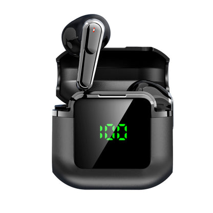 PRO90 MAX digital display headset, smart power display Bluetooth connection noise reduction call, portable charging compartment