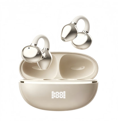 Cross-border hot-selling GQ-13 ear clip Bluetooth headset noise reduction low delay lossless sound quality not in the ear with earrings drill