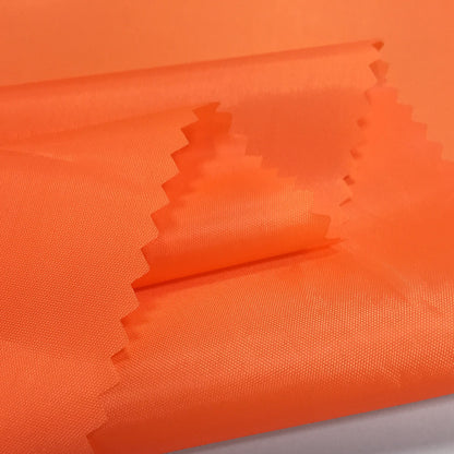 Spring thin pu transparent coating waterproof fabric polyester taffeta kite shower curtain umbrella cloth rainproof silk fabric