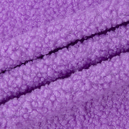 Spot thickened teddy fleece small particle circle fleece sofa throw pillow toy fabric, teddy fleece fabric