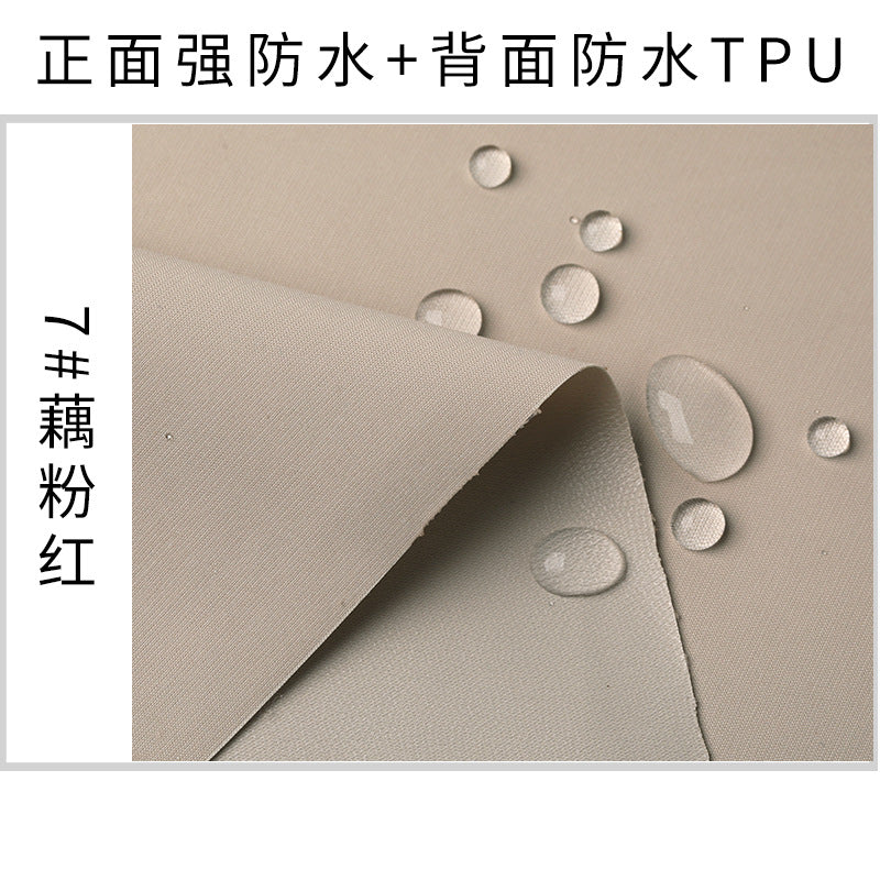 Jacket down jacket tooling fabric Spot T400 cotton waterproof fabric 150g polyester fabric TPU fabric