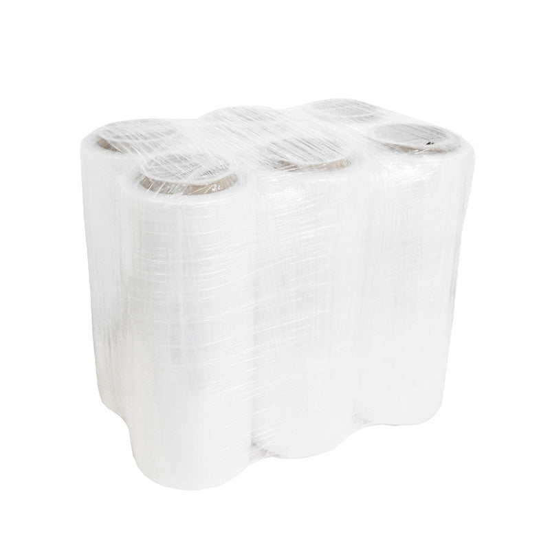 PE winding film Industrial self-adhesive wrapping film Packaging film Mass wholesale Moving Transparent winding film Spot