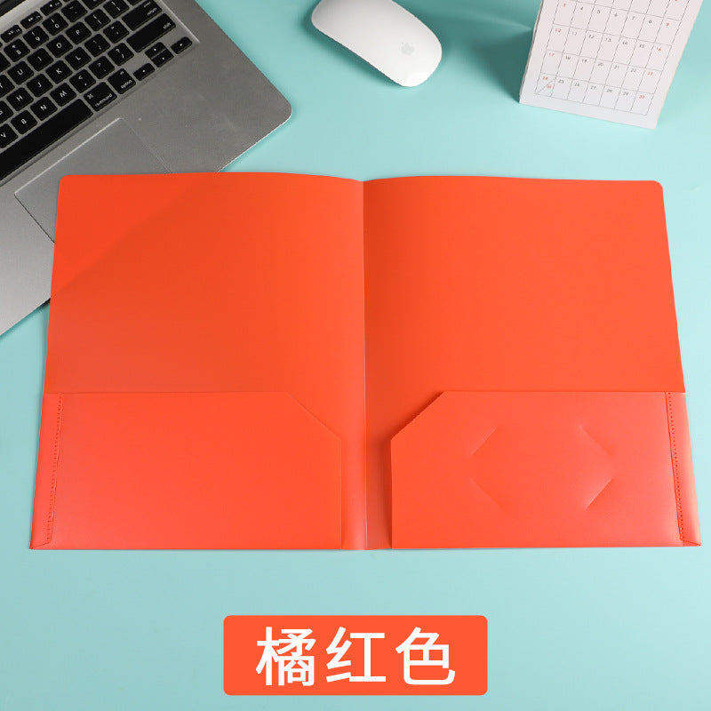 Cross-border zipper hot-selling folder office folder folder lette size file bag file bag