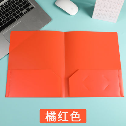 Cross-border zipper hot-selling folder office folder folder lette size file bag file bag