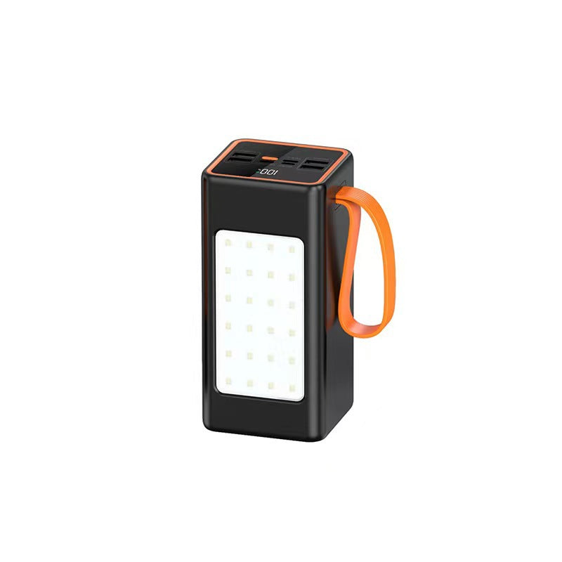 Super fast charging 100,000 mAh large capacity student stall live outdoor mobile power supply 100000 mAh convenient
