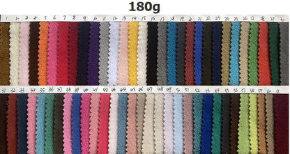 Spot single-sided fleece fabric Autumn and winter jacket liner composite cloth 144F single brush single fleece cloth wholesale