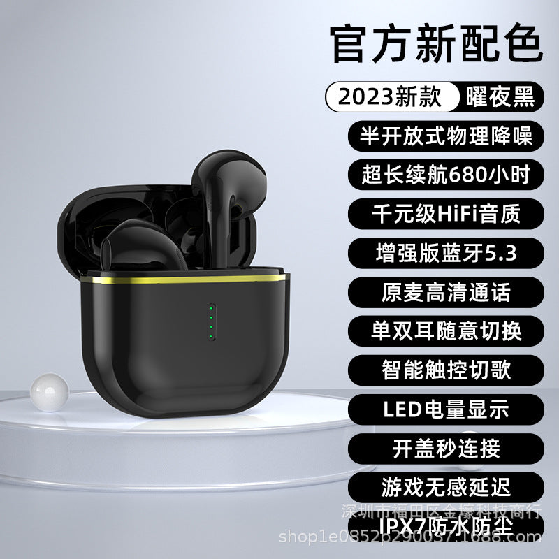 Cross-border private model X88 X85 X89 wireless bluetooth headset intelligent digital display long battery life touch factory direct sales