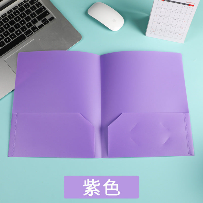 Cross-border zipper hot-selling folder office folder folder lette size file bag file bag