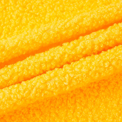 Spot thickened teddy fleece small particle circle fleece sofa throw pillow toy fabric, teddy fleece fabric