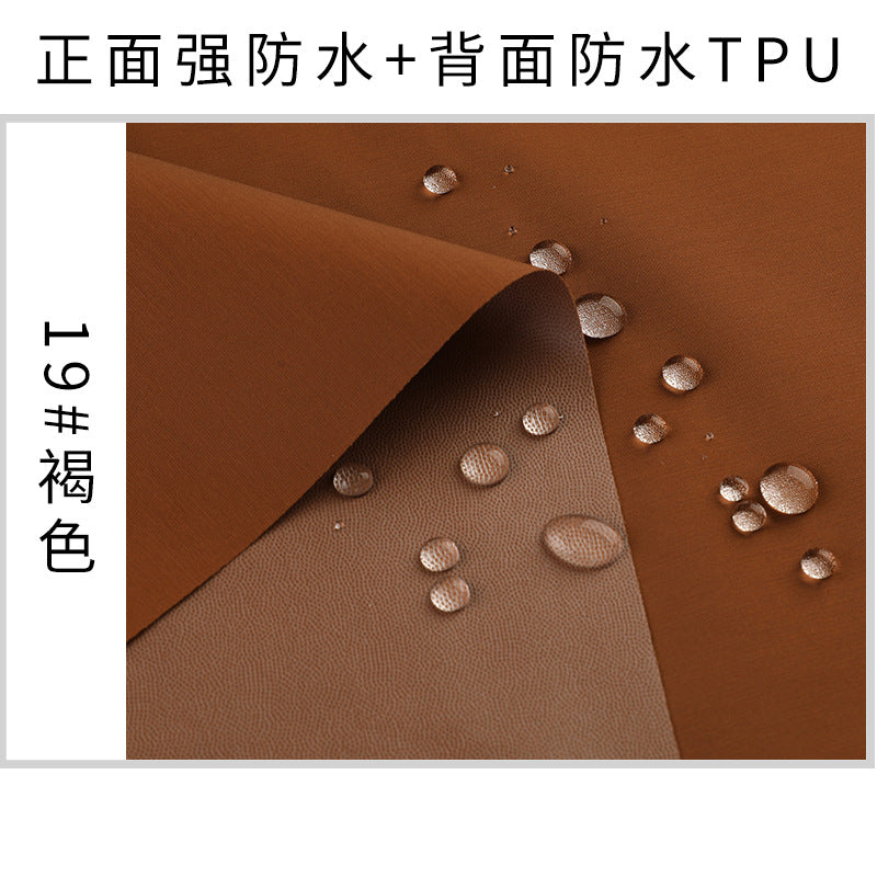 Jacket down jacket tooling fabric Spot T400 cotton waterproof fabric 150g polyester fabric TPU fabric