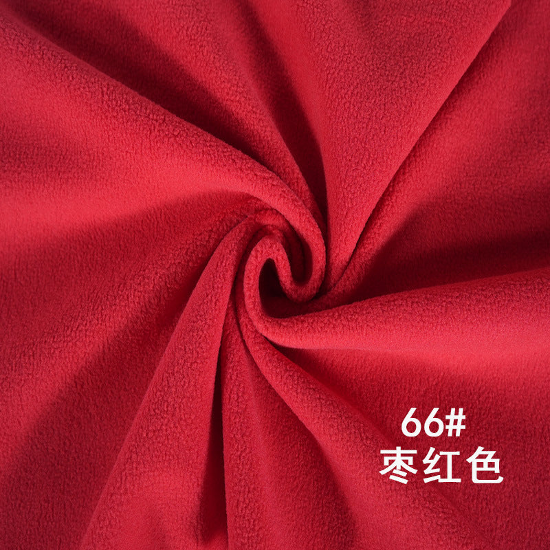 Spot fleece fabric 180g polyester single-sided fleece, autumn and winter clothing liner fleece fabric