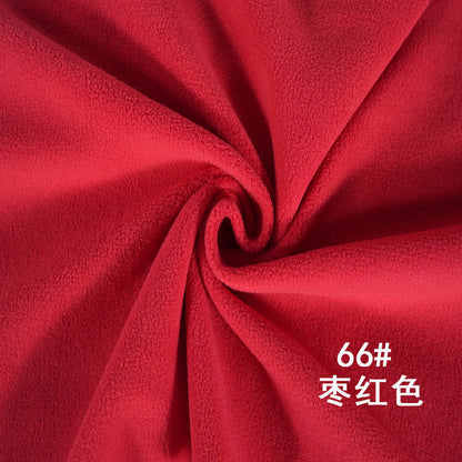 Spot fleece fabric 180g polyester single-sided fleece, autumn and winter clothing liner fleece fabric