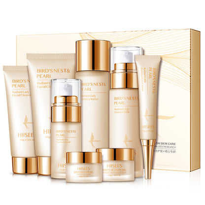 Douyin skin care set Internet celebrity with the same moisturizing skin care kit skin rejuvenation lyophilized powder skin care products manufacturers wholesale
