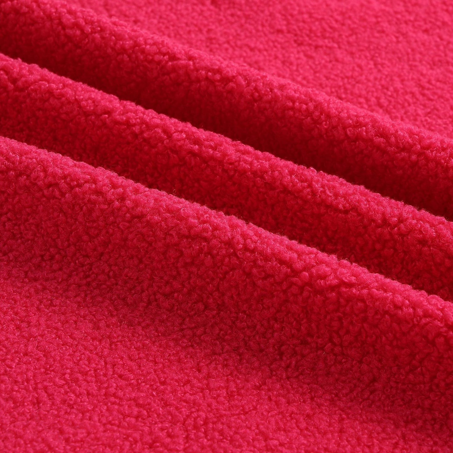 Spot thickened teddy fleece small particle circle fleece sofa throw pillow toy fabric, teddy fleece fabric
