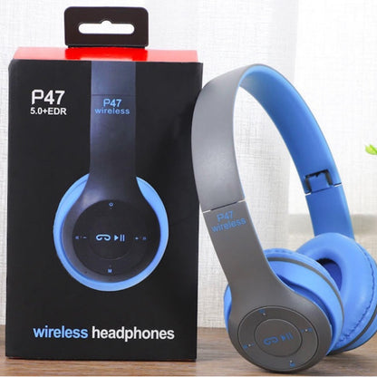 Factory Wholesale Headset P47 Bluetooth Headset Headset Foldable Heavy Bass Foreign Trade Gifts Wireless Sports