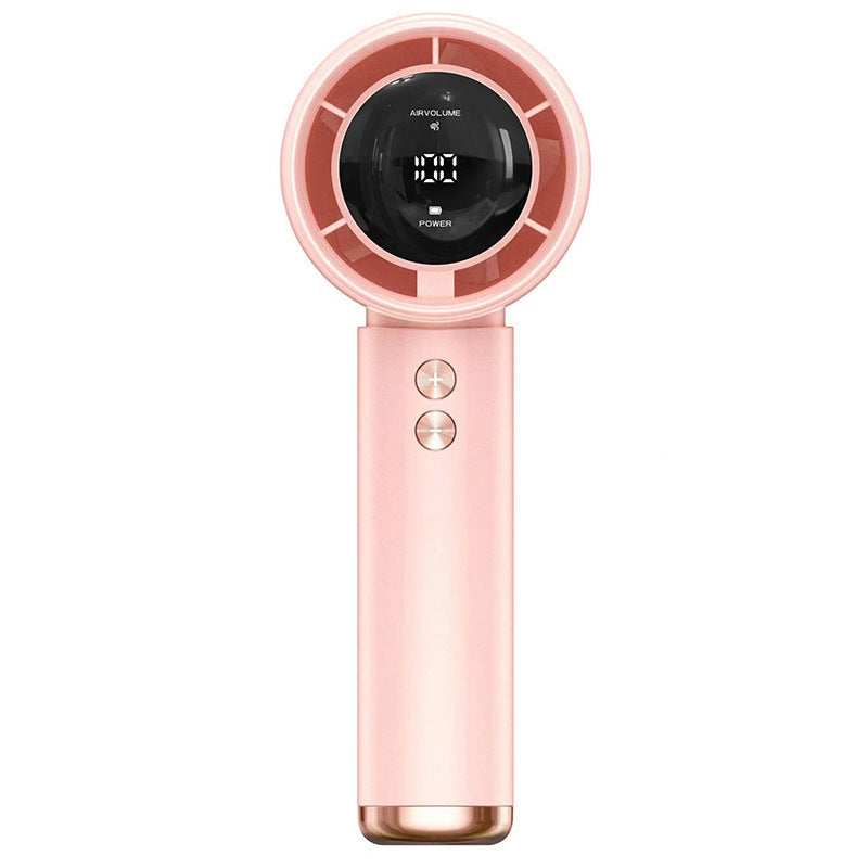 E-commerce mini fan, rechargeable high-speed handheld small fan, portable turbo small fan N68 outdoor
