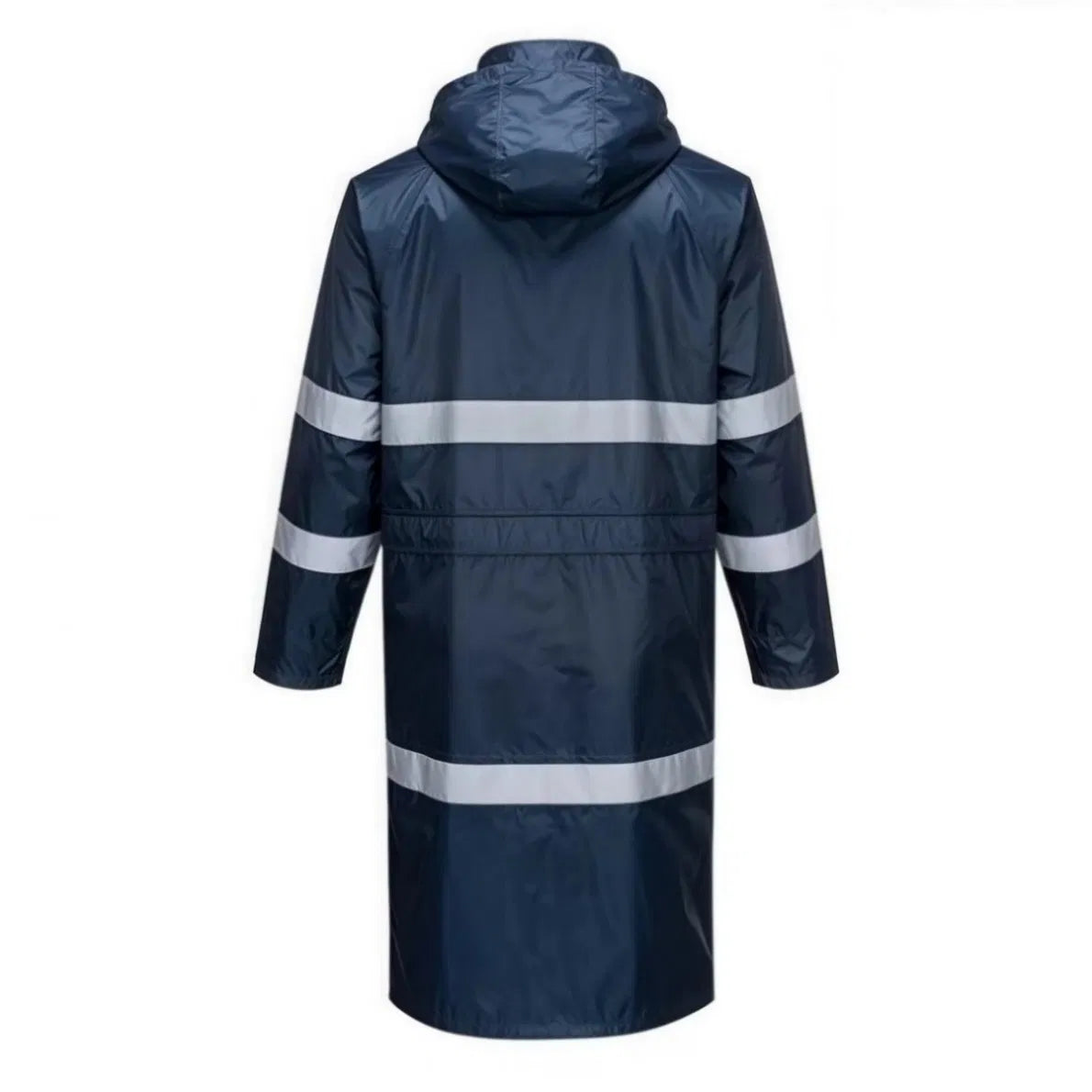 Quick-Drying Double Front Zippers Durable Long Rain Rainwear for Sanitation Worker