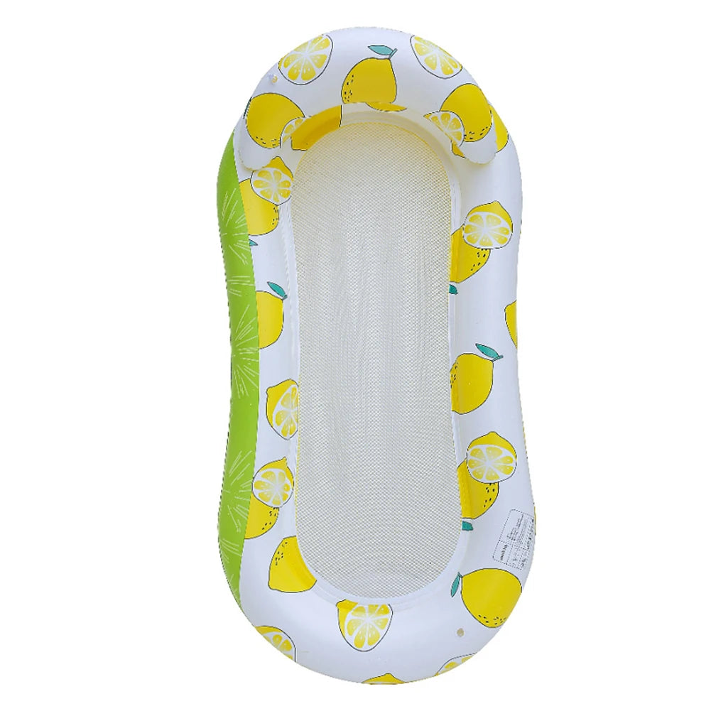 【Shop with Confidence】 Inflatable Pool Float Pool Lounge Float with Backrest Pool Floating Bed Pool Float Lounger Water Floating Recliner for Water Fun