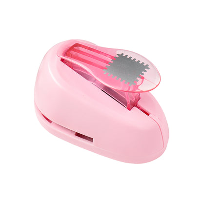 Stamp Shaped Paper Punch, Portable Hole Puncher for Crafts, Scrapbooking Supplies, DIY Card Making & Paper Crafting Tool