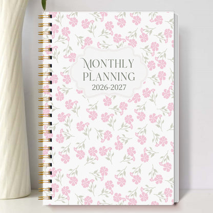 2026-2027 A5 Weekly & Monthly Planner – Jan 2026 to Dec 2027 Spiral Organizer with Calendar & Notes, School & Office Supplies