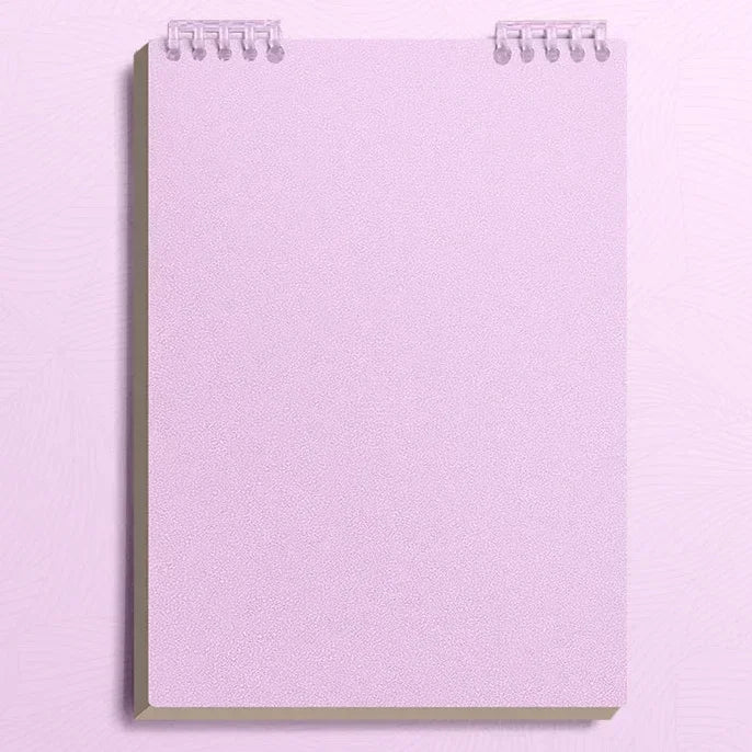 A5 60 Sheets Thick Notebook Spiral Binding Loose-leaf Notebooks with Lines Pages for Students School Office Stationery Supplies