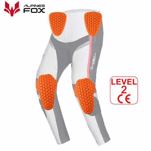 CE Level 2 Certified Motorcycle Protective Gear Insert Knee Protection Thicken Soft Motocross Pants Protector Knee Pads Hip Pad