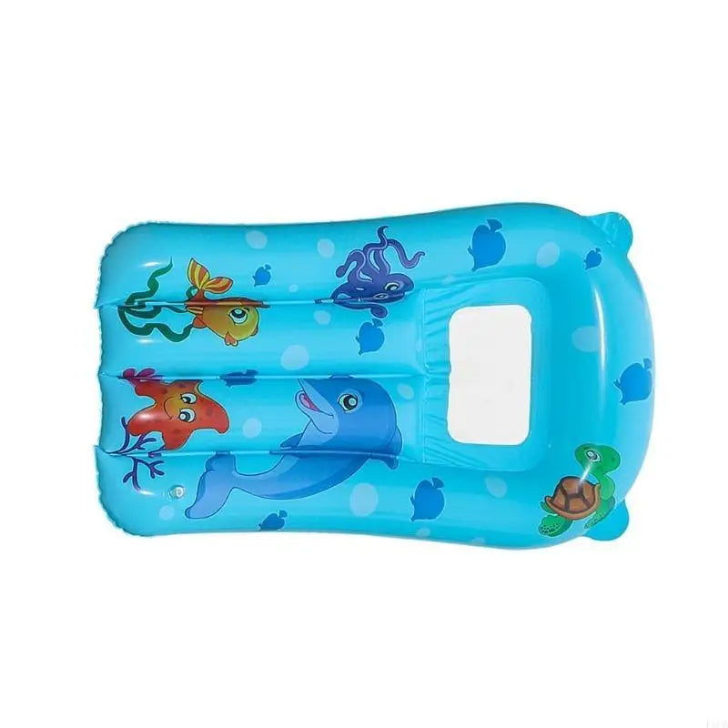 【Big-Sales】 F1CB Nonleak Inflatable Pool Float for Children Family Backyard Water Game Pool Toy Cartoon Surfboard Floating Raft Toy