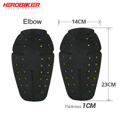 Motorcycle Protective Gear Knee Protector Moto Insert Body Armors EVA Motocross Shoulders Elbows Back Protection Moto Protection