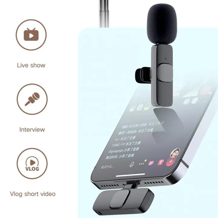 K8 Wireless Microphone (Type c) - Microphone