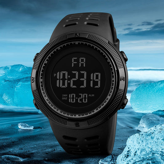 Men Digital Sports Watch Waterproof Casual Luminous Stopwatch Alarm Simple  Watch for Running Climbing Fishing