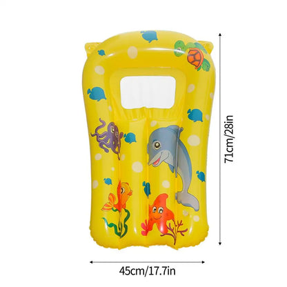【Top Picks】 Pool Float Kids Pool Swim Tubes Rings Non-Slip Fun Floaty Toy For Swimming Water Play Backyard Lake River Beach Use