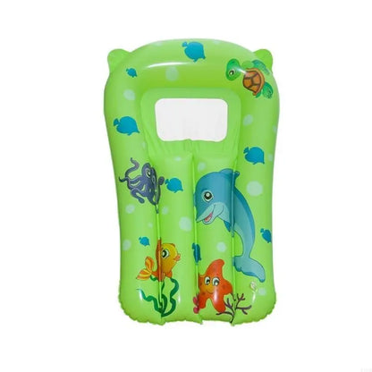【Big-Sales】 F1CB Nonleak Inflatable Pool Float for Children Family Backyard Water Game Pool Toy Cartoon Surfboard Floating Raft Toy